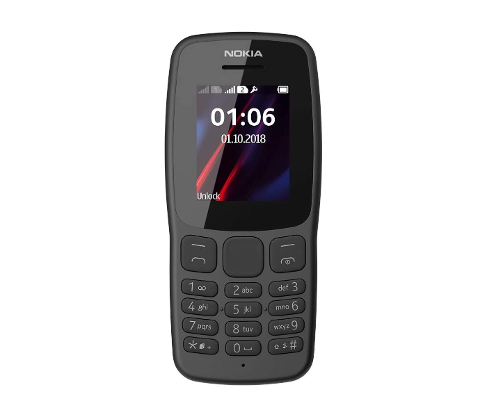 Nokia 106 TA-1114 Dual SIM Mobile Phone - Black 1 in UAE