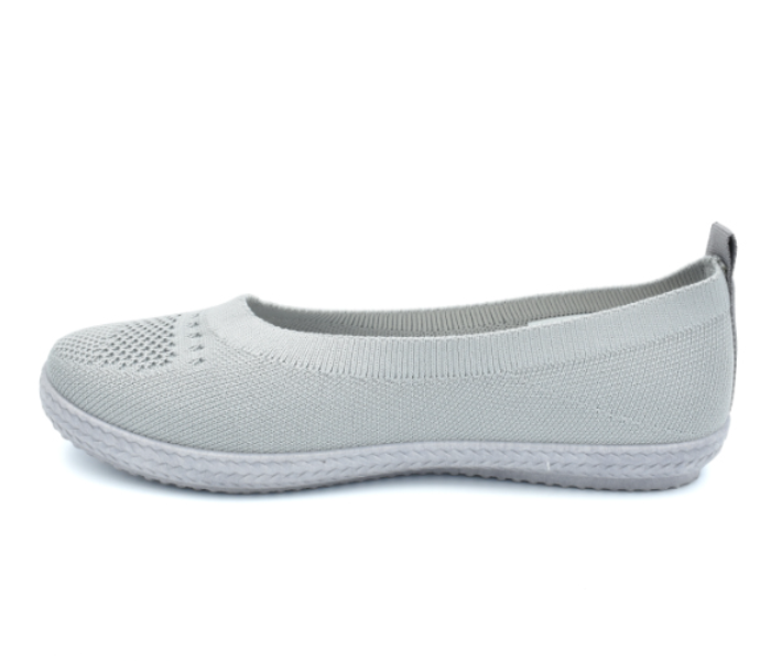Ishidu ISC5241 EU41 Ladies Canvas Shoes - Grey 4 in UAE