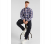 Springfield 099554112 Large Linen Shirt for Men - Medium Blue 1 in UAE