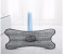 FN- New Household X-Type Cleaning Mop Hand Free Wash Floor Flat Mop – Blue and Grey 6 in OMAN