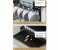 Stylish 2 Layer Tier Dish Rack Drying Kitchen Organizer Shelf with Plate Drainer Holder - Black 6 in OMAN