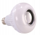 Stylish 12W Wireless Bluetooth Multicolor Smart LED Lamp Speaker with Remote Control - White 2 in OMAN