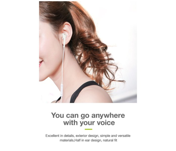 IQ Touch SOLO S7 Wired Lightning Earphone - White 2 in UAE