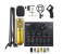 Condenser Microphone with Live Sound Card Suspension Microphone Kit 5 in OMAN