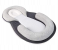 Baby Sleeping Defensive Head Stereotypes Pillow for Bed Kids- Black and Grey 3 in OMAN