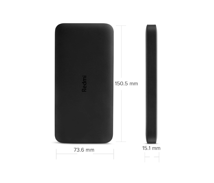 Redmi PB100LZM 10000mAh Powerbank - Black 4 in UAE