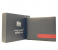 Philippe Morgan PM087 Men Leather Bifold Wallet - Black and Orange 1 in UAE