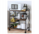 Generic Kitchen Receptacle Rack With wheels - Black 1 in OMAN
