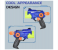 Manual Air Blaster EVA Soft Bomb Gun Shooting Toys for Kids - Blue 2 in OMAN