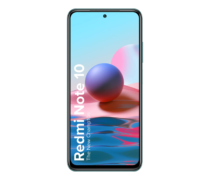 Redmi Note 10 6GB RAM 128GB Storage Amoled Dot Display Smartphone - Aqua Green 1 in UAE