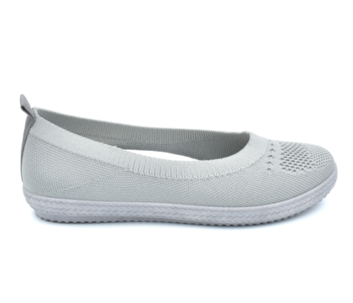 Ishidu ISC5241 EU40 Ladies Canvas Shoes - Grey 5 in UAE