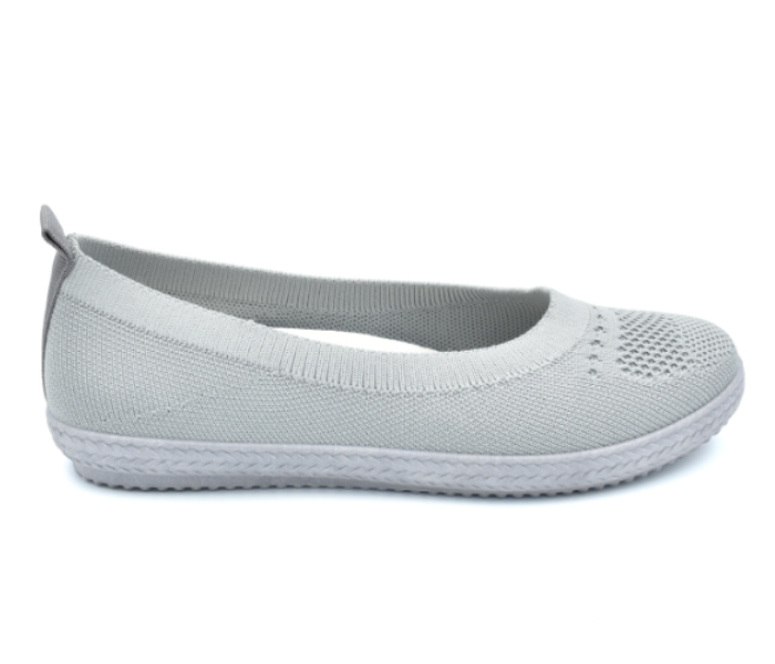 Ishidu ISC5241 EU37 Ladies Canvas Shoes - Grey 5 in UAE