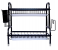 Stylish 2 Layer Tier Dish Rack Drying Kitchen Organizer Shelf with Plate Drainer Holder - Black 10 in OMAN