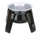 Solar Powered 360 Degree Rotating Watch Phone Jewellery Display Stand - Black 2 in OMAN