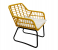 Classic YS1688 1 Two Seat and 2 Single Seat Sofa Set with Table - Yellow 3 in UAE