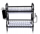 Stylish 2 Layer Tier Dish Rack Drying Kitchen Organizer Shelf with Plate Drainer Holder - Black 1 in OMAN