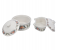 Delcasa DC1917 Melamine Ware Rotating Serving Tray - White 2 in UAE