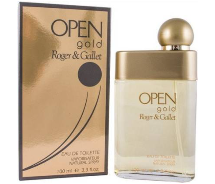 Roger and Gallet 100ml Open Gold Eau de Toilette For Men 1 in UAE