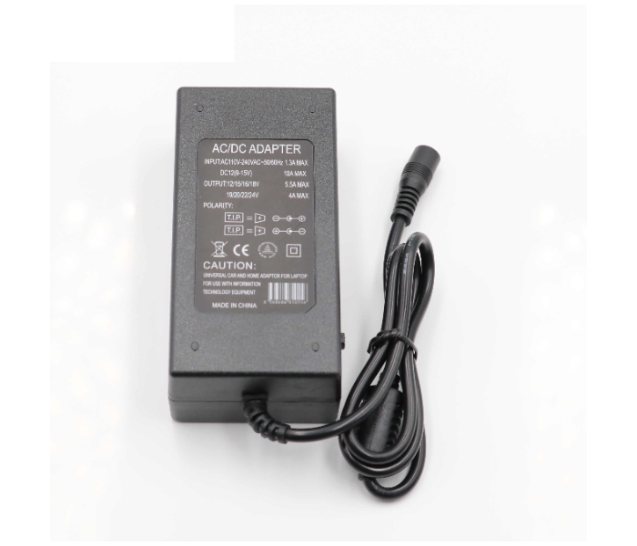Universal Laptop Charger - Black 2 in UAE