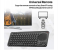 Promate Multi-Function Wireless Bluetooth Keyboard with Touch Pad - Black 8 in OMAN