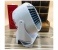 360 Degree Rotate 2 in1 Mini Air Conditioner Fan - White 4 in UAE