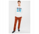 Springfield 022663796 Medium Long Sleeve T-Shirt for Men - Ivory 1 in UAE