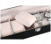 6 Slot PU Leather Watch Display Storage Box - Black 4 in OMAN