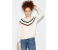 Springfield 108602294 Large Sweat Shirt for Women - Beige 2 in UAE