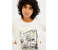 Springfield 108605797 Extra Small Sweat Shirt for Women - White 4 in UAE