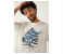 Springfield 024991296 XXL T-Shirt for Men - Ivory 2 in UAE