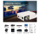 LED HD WiFi Higher Resolution Multimedia Projector - White 3 in UAE