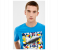 Springfield 026666385 Small Short Sleeve T-Shirt for Men - Blue 2 in UAE