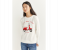 Springfield 108732097 Large Sweat Shirt For Women - White 4 in UAE