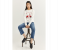 Springfield 108732097 Medium Sweat Shirt For Women - White 1 in UAE