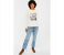 Springfield 108605797 Extra Small Sweat Shirt for Women - White 1 in UAE