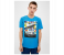 Springfield 026666385 Small Short Sleeve T-Shirt for Men - Blue 1 in UAE