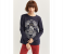 Springfield 108725801 Extra Small Sweat Shirt for Women - Black 1 in UAE