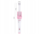 FN- Cute Professional Auto Rotating Automatic Hair Curler Iron White and Pink 4 in UAE