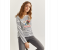 Springfield 108743617 XS Sweat Shirt For Women - White 1 in UAE