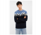 Springfield 140687611 Small Knitted Jumper for Men - Dark Blue 4 in UAE