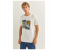 Springfield 026938796 XXL Short Sleeve T-Shirt for Men - Ivory 1 in UAE