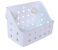 Self Adhesive Bathroom Shelf, Wall Mounted Storage Organizer Hole-free Rack for Bathroom and Kitchen - White 1 in UAE