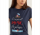 Springfield 138778217 Small Short Sleeve Fancy T-Shirt for Women - Blue 3 in UAE