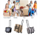 Generic 34Kg Heavy Duty Foldable Utility Luggage Cart - Black 2 in UAE