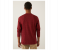 Springfield 022971768 Large Long Sleeve T-Shirt for Men - Wine 3 in UAE