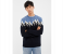 Springfield 140687611 Medium Knitted Jumper for Men - Dark Blue 4 in UAE