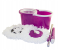 Easy 360 Degree Spinning Mop Bucket Set With 1 Free Mop Head - Purple 5 in UAE