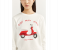 Springfield 108732097 Medium Sweat Shirt For Women - White 2 in UAE