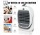 360 Degree Rotate 2 in1 Mini Air Conditioner Fan - White 2 in UAE