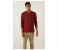 Springfield 022971768 Large Long Sleeve T-Shirt for Men - Wine 1 in UAE